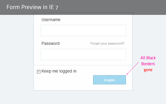 Fixed IE7 Black border around input buttons